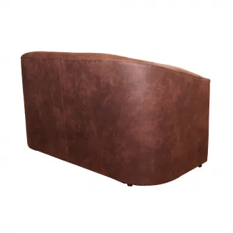 Canapea Nefmob Fretta 120x60x70 cm, culoare Maro Antichizat
