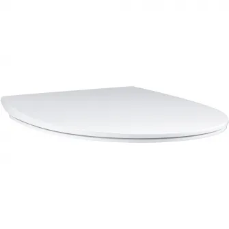 Capac WC Grohe Bau Ceramic 39898000, Slim, SoftClose, duroplast, alb