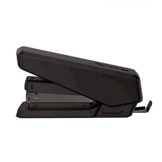 Capsator Fellowes LX850, cu protectie antimicrobiana, easy press, full strip, 25 coli, negru