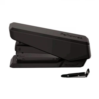 Capsator Fellowes LX850, cu protectie antimicrobiana, easy press, full strip, 25 coli, negru