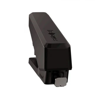 Capsator Fellowes LX850, cu protectie antimicrobiana, easy press, full strip, 25 coli, negru