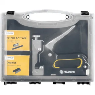Capsator Fieldmann FDN 3001, maner ergonomic, standard TÜV/GS, 500 capse rectangulare, 500 capse tip 