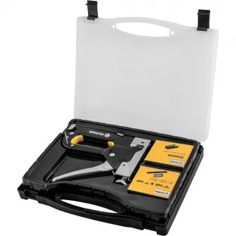 Capsator Fieldmann FDN 3001, maner ergonomic, standard TÜV/GS, 500 capse rectangulare, 500 capse tip 