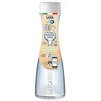 Carafa filtranta Laica GlasSmart, sticla, 1.1 L