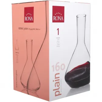 Carafa vin RONA Winebottles Plain, cristalin, 1.6 L