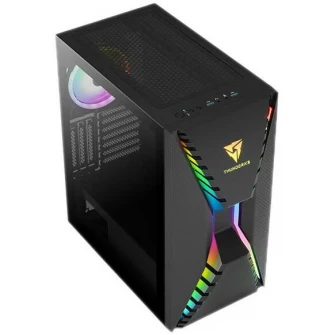 Корпус Aerocool Cronus, Mid-Tower, без блока питания, E-ATX, Черный