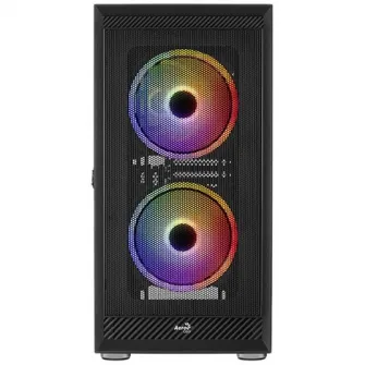 Корпус Aerocool Graphite V2, без блока питания, ATX, черный