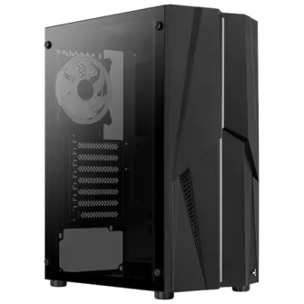 Корпус Aerocool Mecha, Mid-Tower, без блока питания, ATX, черный