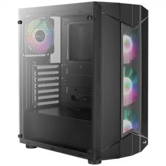 Корпус Aerocool Sentinel, Middle Tower, без блока питания, ATX, черный