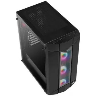 Корпус Aerocool Sentinel, Middle Tower, без блока питания, ATX, черный