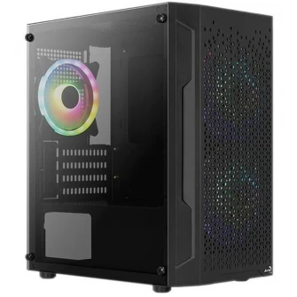 Carcasa Aerocool Trinity Mini V3, Mini Tower, fara sursa, mATX, Black