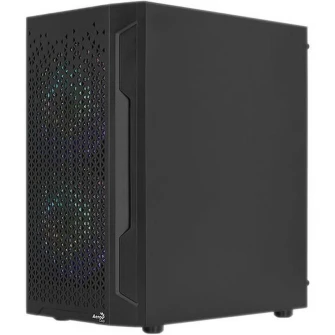 Carcasa Aerocool Trinity Mini V3, Mini Tower, fara sursa, mATX, Black