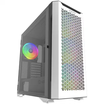 AQIRYS Корпус Aquilla, Mid-Tower, без блока питания, E-ATX, Белый