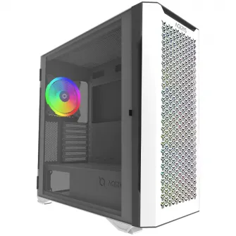 AQIRYS Корпус Aquilla, Mid-Tower, без блока питания, E-ATX, Белый