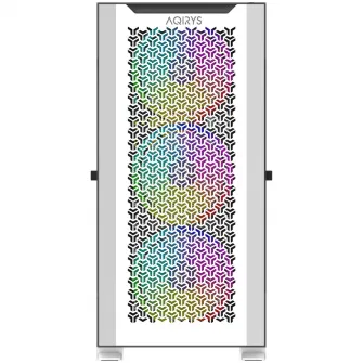 AQIRYS Корпус Aquilla, Mid-Tower, без блока питания, E-ATX, Белый