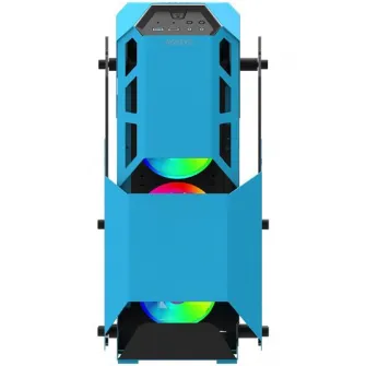 Корпус AQIRYS Procyon, Mid-Tower, без блока питания, ATX, Синий