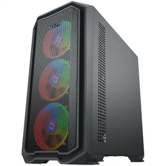 Carcasa AQIRYS Wezen, Mini Tower, fara sursa, mATX, Black