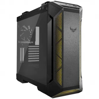 Корпус ASUS TUF Gaming GT501, Middle Tower, без блока питания, ATX, черный