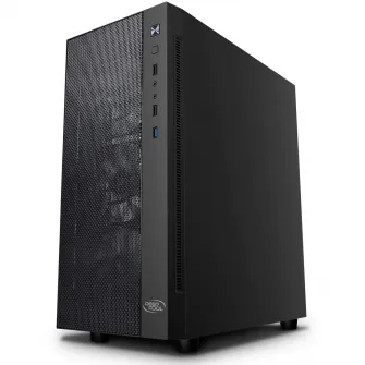 Carcasa DeepCool MATREXX 55 MESH ADD-RGB 4F, Mid-Tower, fara sursa, E-ATX, Black