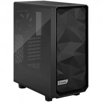Carcasa Fractal Meshify 2 Compact TG Light Tint, Mid Tower, fara sursa, ATX, Black