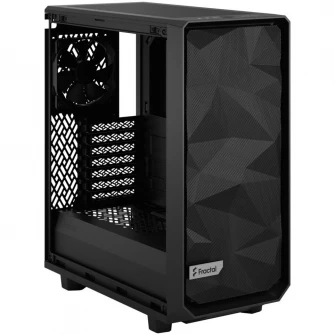 Carcasa Fractal Meshify 2 Compact TG Light Tint, Mid Tower, fara sursa, ATX, Black