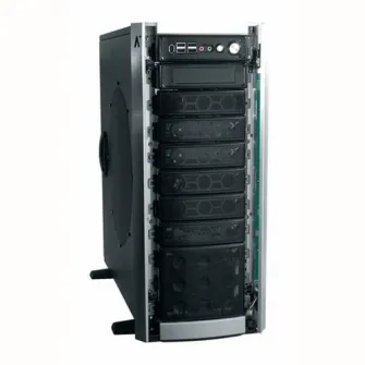 Carcasa Inaza X-Blade, Mid-Tower, fara sursa, ATX, Black