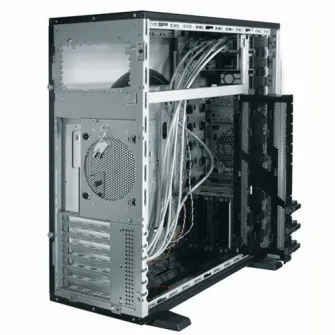Carcasa Inaza X-Blade, Mid-Tower, fara sursa, ATX, Black