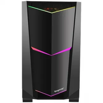Корпус Segotep Ares, Mini Tower, без источника питания, mATX, черный