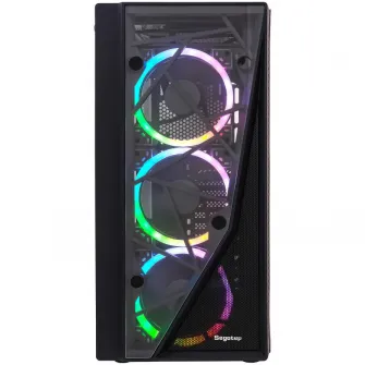 Carcasa Segotep Prime XL V2, Mid-Tower, fara sursa, ATX, Black