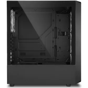 Корпус Sharkoon TK4 RGB, Mid-Tower, без блока питания, ATX, Черный