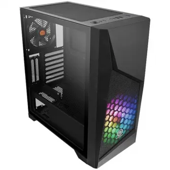 Корпус Thermaltake Commander C32 Tempered Glass ARGB, Mid-Tower, без блока питания, ATX, черный