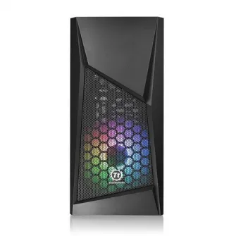 Корпус Thermaltake Commander C32 Tempered Glass ARGB, Mid-Tower, без блока питания, ATX, черный