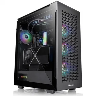 Корпус Thermaltake Divider 500 TG Air, без блока питания, ATX, черный