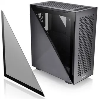 Корпус Thermaltake Divider 500 TG Air, без блока питания, ATX, черный