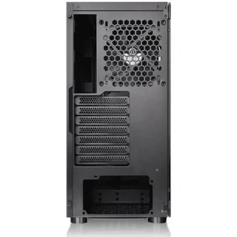 Корпус Thermaltake H200 из закаленного стекла с RGB-подсветкой, средняя башня, без источника, ATX, черный