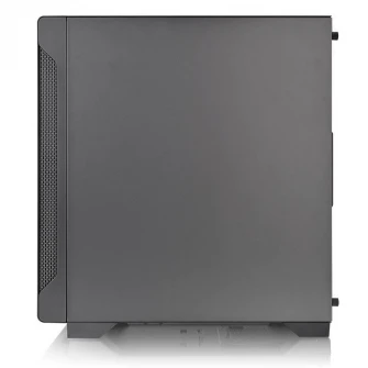 Carcasa Thermaltake S100 Tempered Glass, Mini Tower, fara sursa, mATX, Black