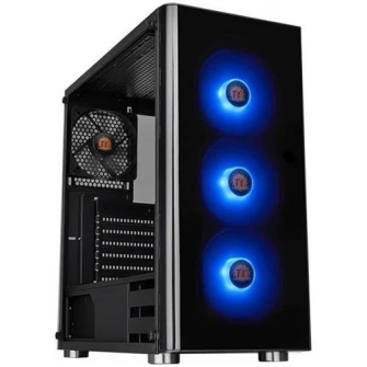 Корпус Thermaltake V200 из закаленного стекла, RGB, средняя башня, без источника, ATX