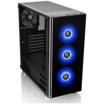 Корпус Thermaltake V200 из закаленного стекла, RGB, средняя башня, без источника, ATX