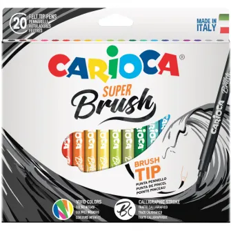 Carioca Super Brush Carioca, 20 buc/set
