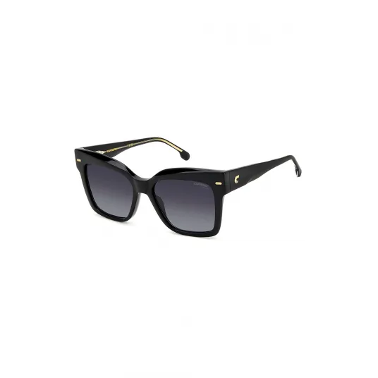 Carrera, Ochelari de soare patrati cu lentile in degrade, Negru, 54-17-140