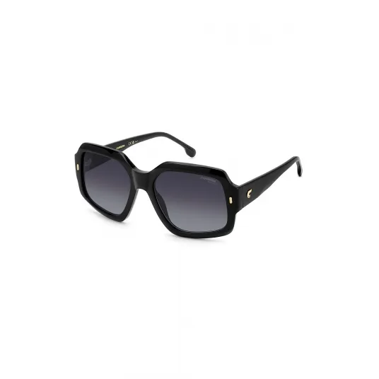 Carrera, Ochelari de soare supradimensionati, Negru, 56-18-140