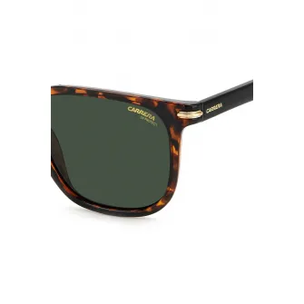 Carrera, Ochelari de soare unisex cu lentile uni, Maro inchis, Maro scortisoara, Verde feriga, 54-18-145