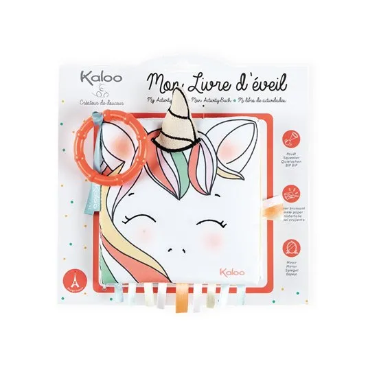 Carte cu activitati Kaloo - Unicorn