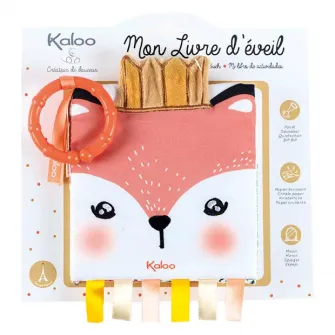 Carte cu activitati Kaloo - Vulpita, 14 cm