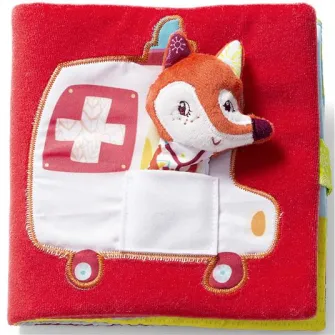 Carte cu activitati Lilliputiens - Doctorita Alice, cu marioneta