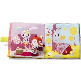 Carte cu activitati Lilliputiens - Doctorita Alice, cu marioneta