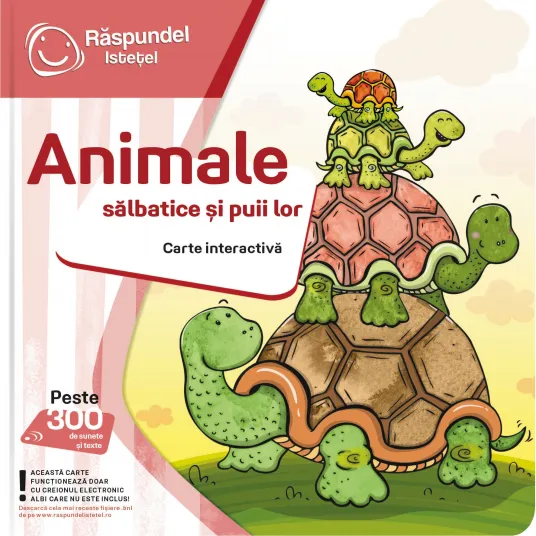 Carte Raspundel Istetel - Animale salbatice si puii lor