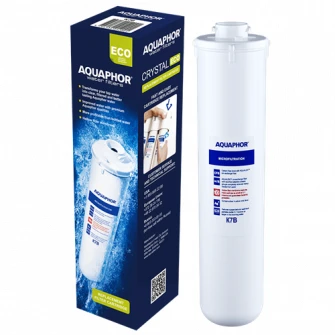 Cartus Aquaphor K7B, carbonblock, aqualen, membrana Hollow Fiber, filtrare pana 0.1 microni, pentru filtrele Crystal Eco