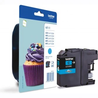 Cartus Brother LC123C, Cyan