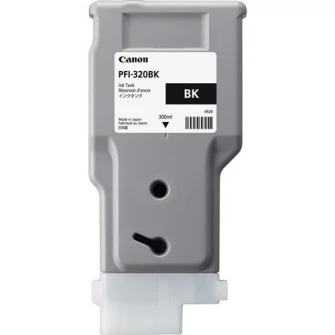 Cartus cerneala Canon PFI-320 Black 300ml pentru TM-200, TM-300